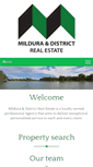 Mobile Screenshot of mildurarealestate.net
